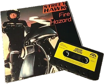 Rainbow - Street-Hawk-Fire Hazzard-tape-and-book-set 01