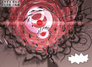 Anne using Number 5. V's Masterpiece ability to create an amplified wave attack