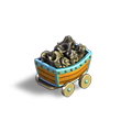 Cart of meteorite ore 5