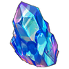 Clear crystal