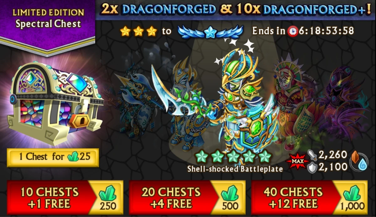 Spectral Chest Knights and Dragons Wiki Fandom