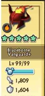 Blazeborne Vanguard plus level 99