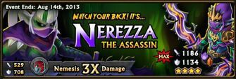 Nerezza the Assassin Banner