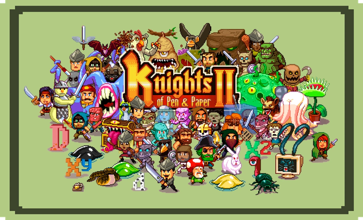 Com origens brasileiras, Knights of Pen and Paper 3 é anunciado