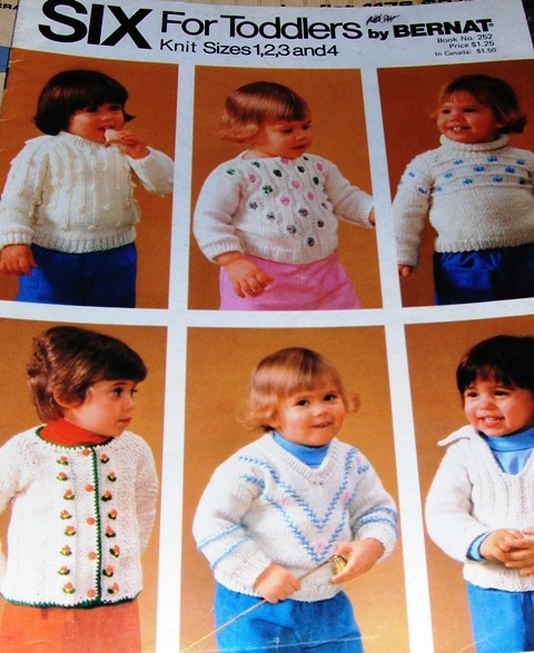 Bernat 252 Six for Toddlers | Knitting and Crochet Pattern Archive Wiki ...