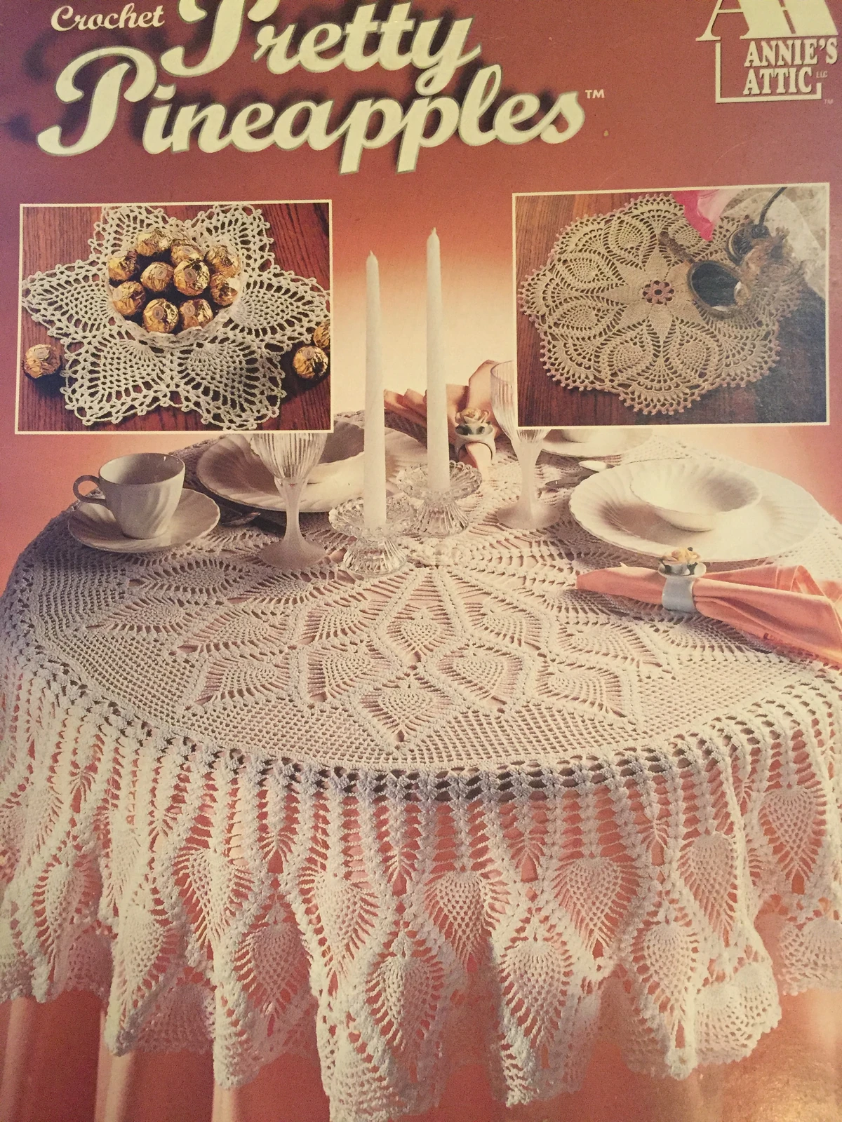 Annie´s Attic 879504 Pretty Pineapples Knitting and Crochet Pattern