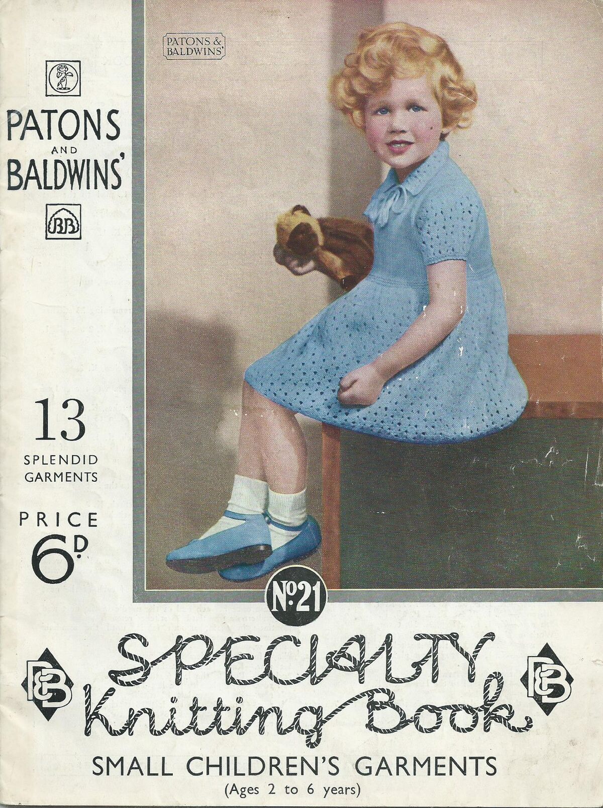 Patons and Baldwins Specialty Knitting Book No.21 | Knitting and ...