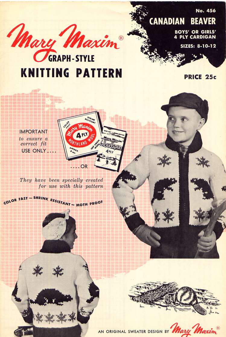 Knit Crochet Pattern -  Canada