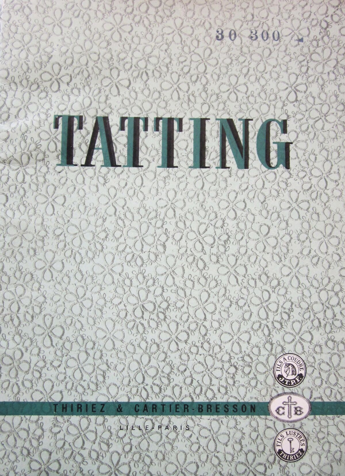 Collection Thiriez & Cartier Bresson Tatting Knitting and Crochet