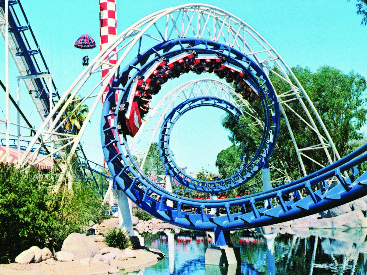 Corkscrew Knott's Berry Farm Wiki Fandom