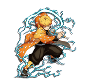 Zenitsu visual Hinokami Kepputan