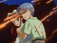 Naozumi protects Sana
