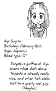 Aya's Character Bio from Volume 5