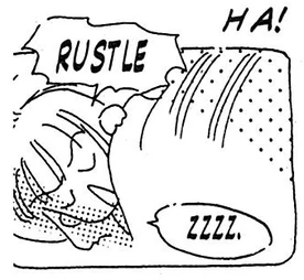 ms. obana swiftly going back to sleep!