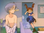 Sana walks in on Naozumi changing