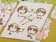 The relationship chart Sana drew