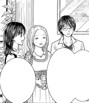 Fuka (alongside Aya, and Tsuyoshi) in Deep Clear