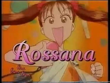 A screenshot from one of the first airings of Kodocha in Italy.