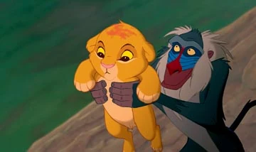 Simba und Rafiki