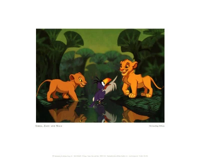 Simba, Nala und Zazu