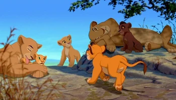Sarafina, Nala, Kiara, Sarabi, Kovu, Simba
