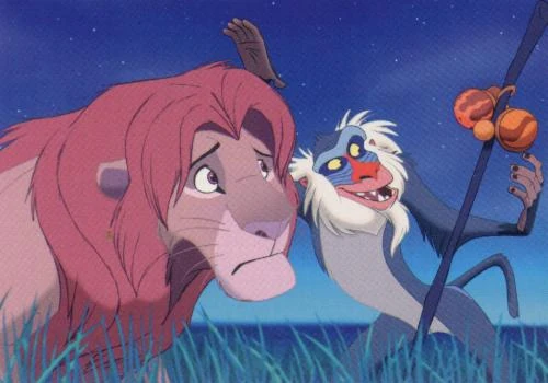 Simba und Rafiki