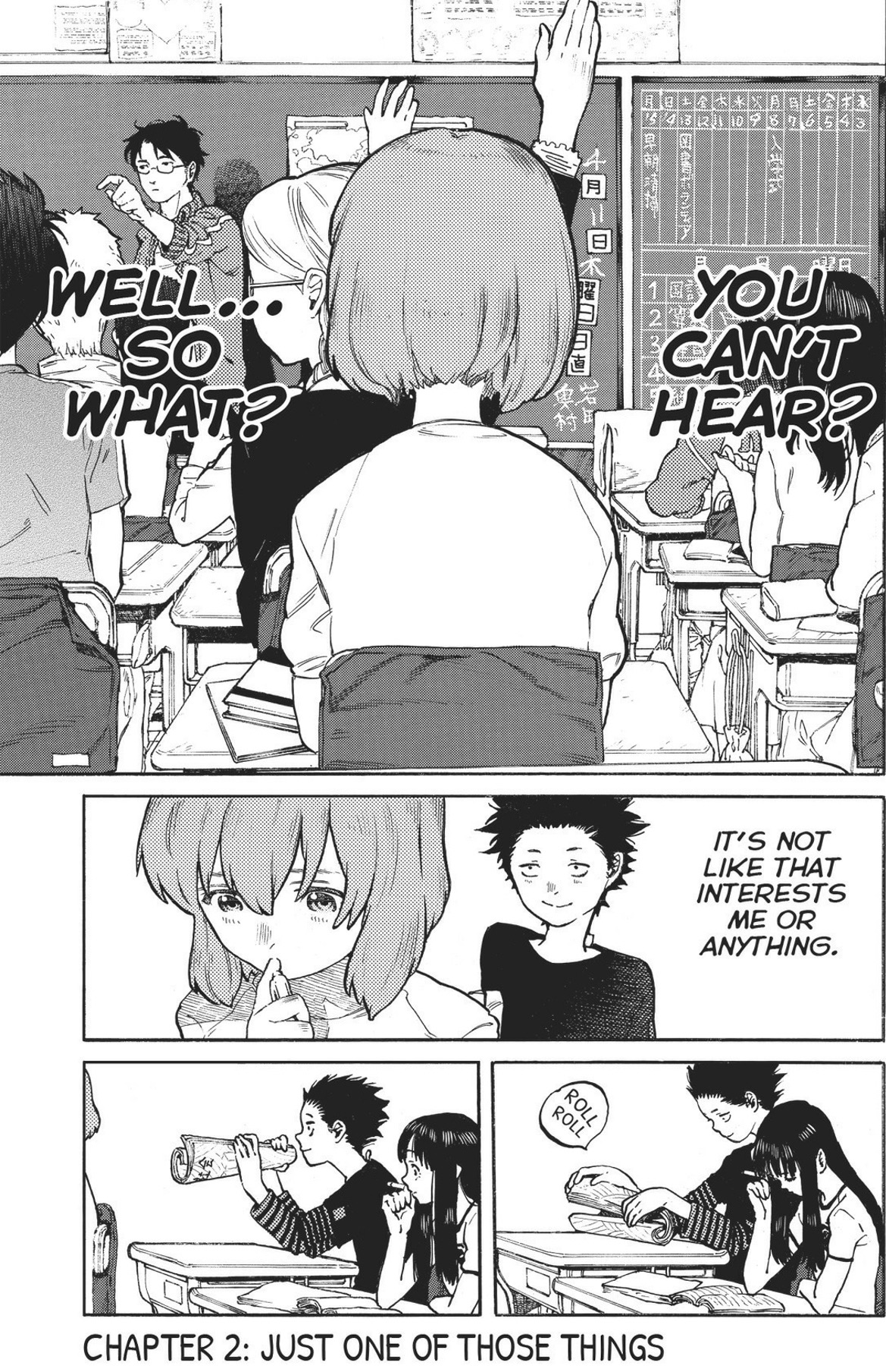 Chapter 02 Koe No Katachi Wiki Fandom