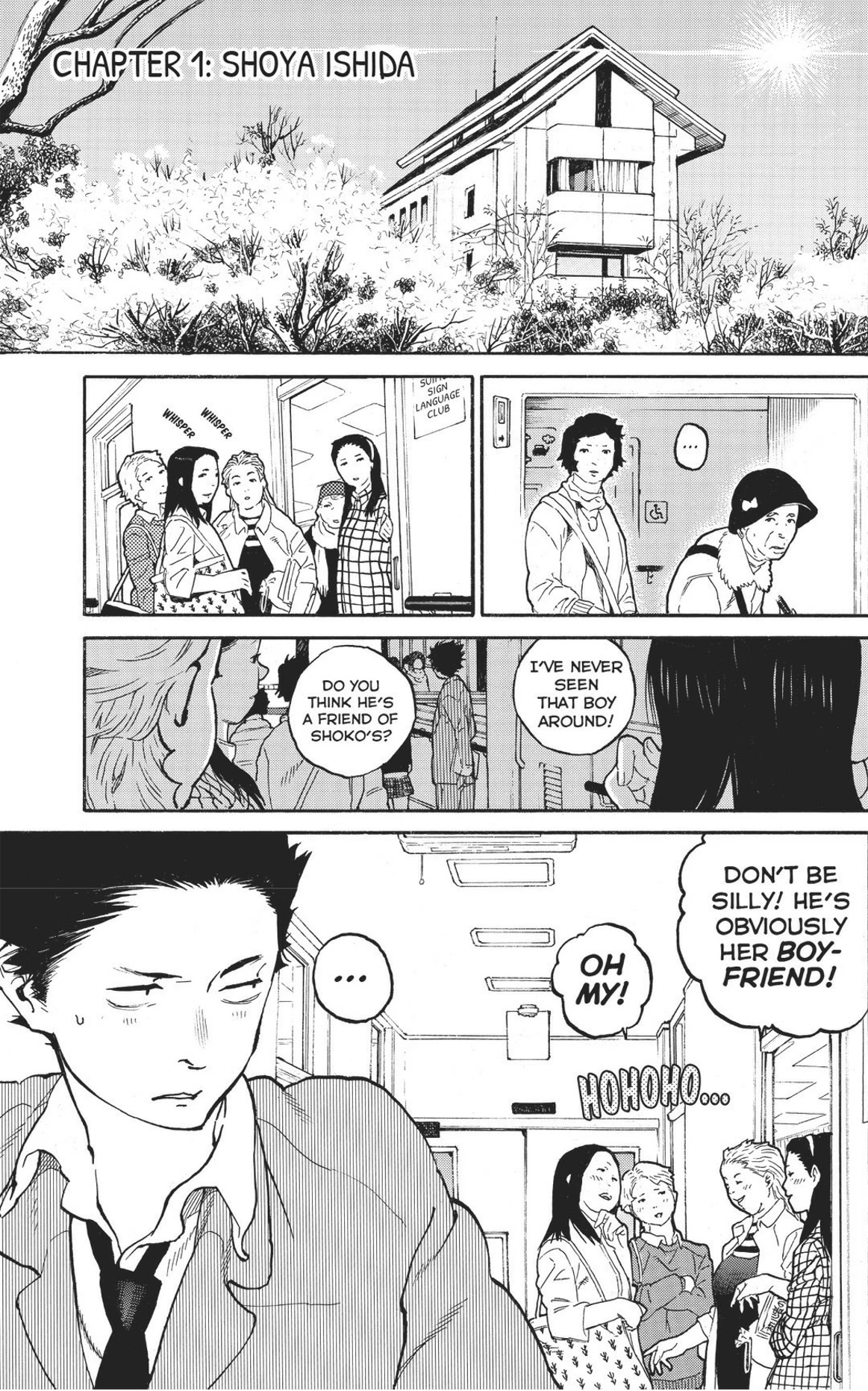 Chapter 01 Koe No Katachi Wiki Fandom