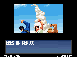 Menciona una frase de Iori que no sea: - Alrededor de KOF