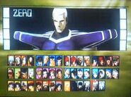 zero en la version ps2 junto igniz