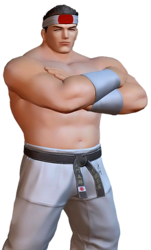 Goro Daimon pose de victoria KOF XIV.png