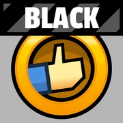 Значок BLACK Bag of Gold