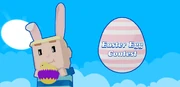T Easter Egg Model Contest Announcement Banner