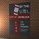 CITY 19 REDBLOCK POSTER