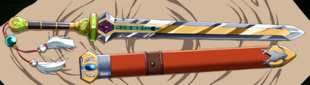 Ryūbi's second sword in the anime