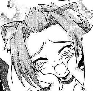 Chouryou's neko mode in Koihime Musou manga