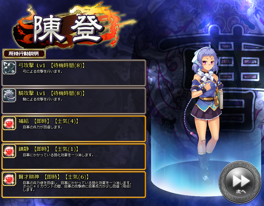 Chintō Genryu Gameplay Koihime Musou Wiki Fandom