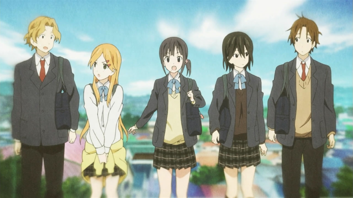 Kokoro Connect The View from the Junkyard