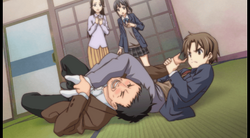 Screenshot of Kokoro Connect: Yochi Random (PSP, 2012) - MobyGames