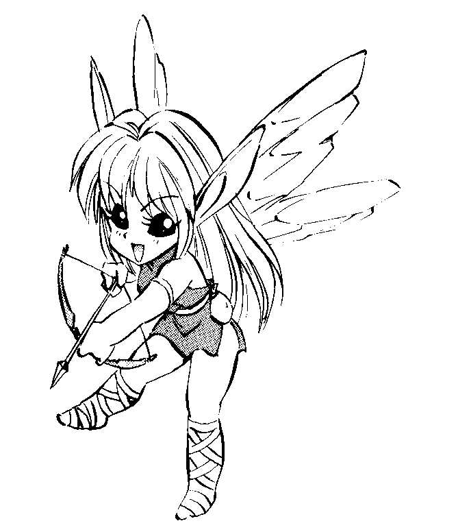 anime fairies and pixies drawings