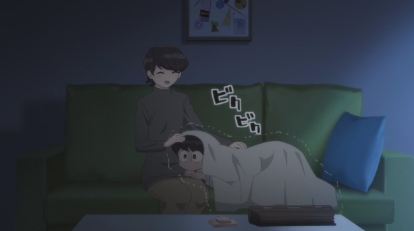 There's just something wholesome about this moment (Komi San can't  communicate)