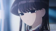 Shouko looking at Hitohito in the final episode.