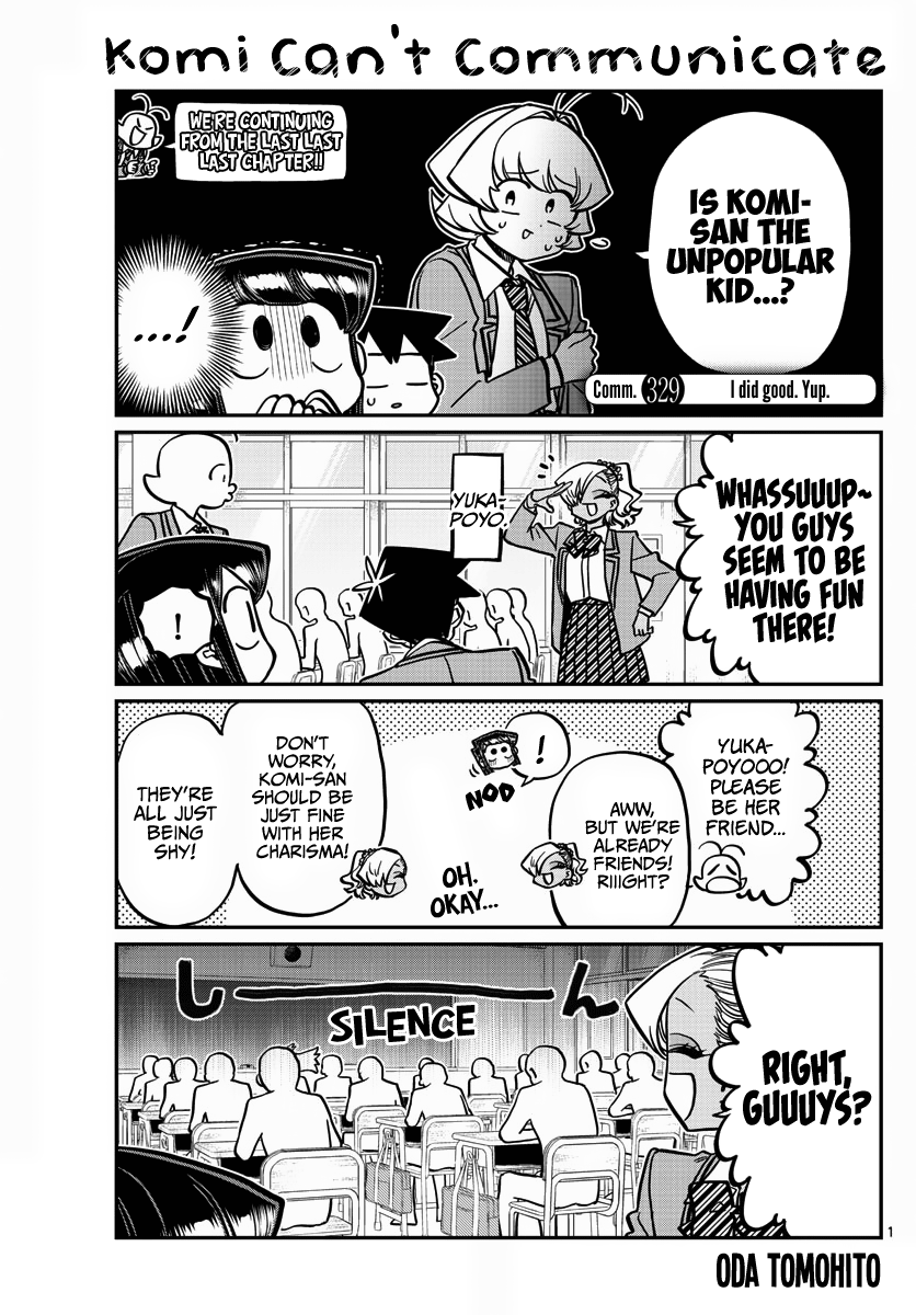 Komi Can't Communicate, Chapter 331 - Komi Can't Communicate Manga Online