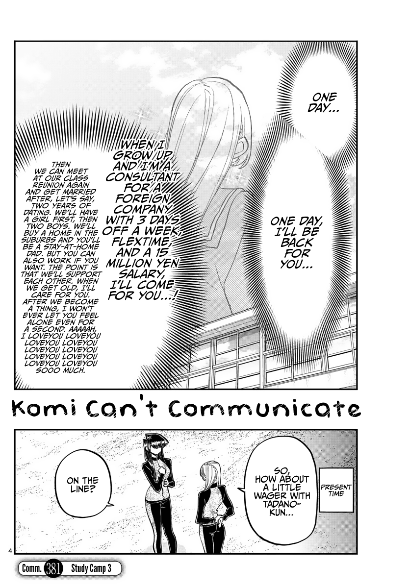 Chapter 384, Komi-san wa Komyushou Desu Wiki