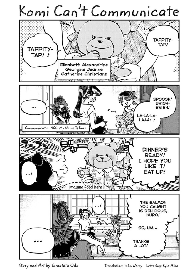 Chapter 406, Komi-san wa Komyushou Desu Wiki