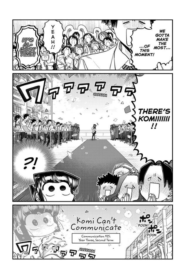 Komi-San Wa Komyushou Desu Chapter 419 Release Date and Where To