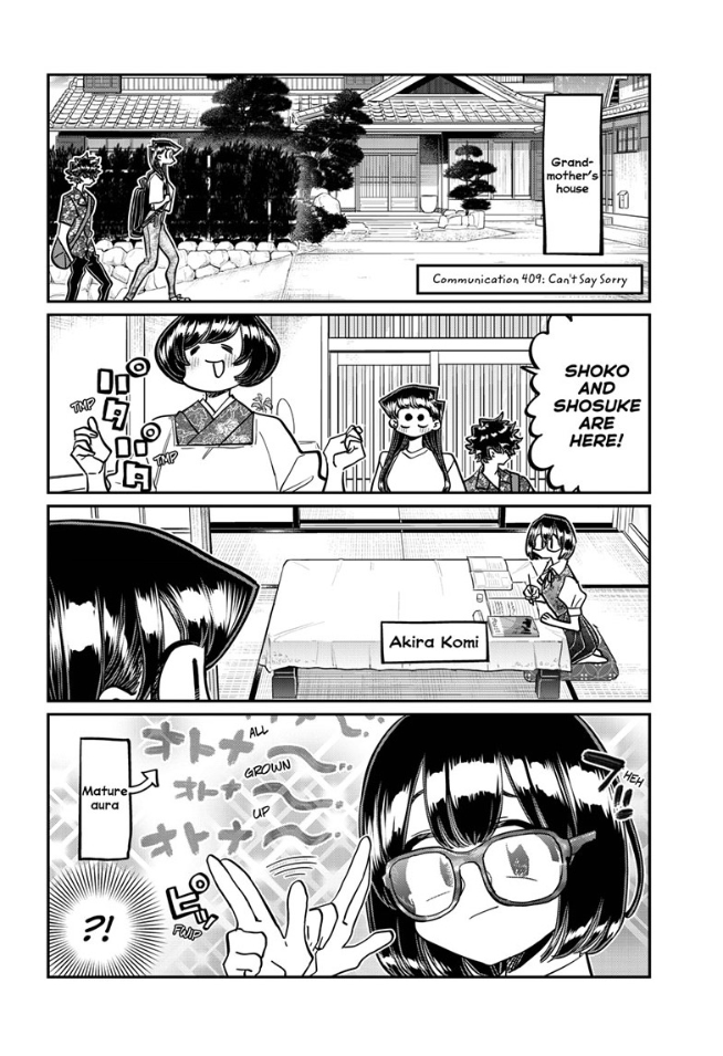 Komi-san wa Komyushou Desu Manga Chapter 433