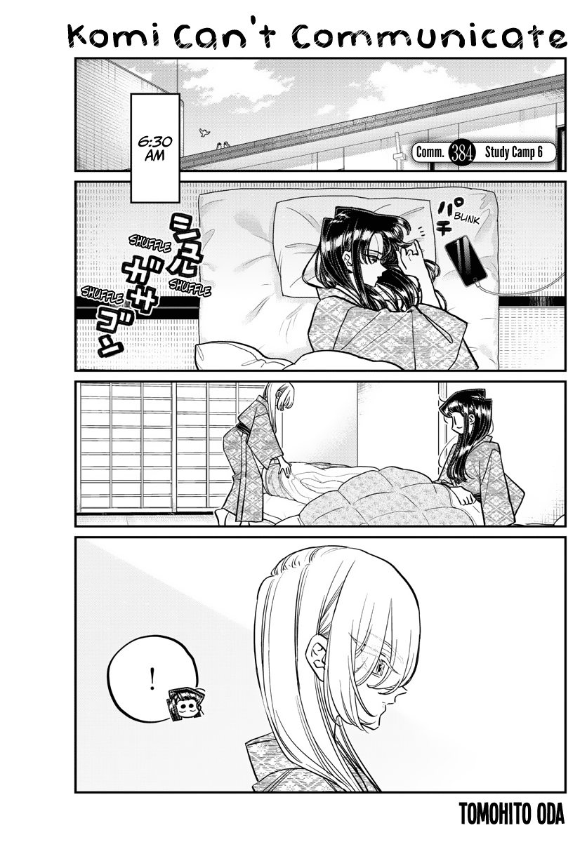 Chapter 384, Komi-san wa Komyushou Desu Wiki