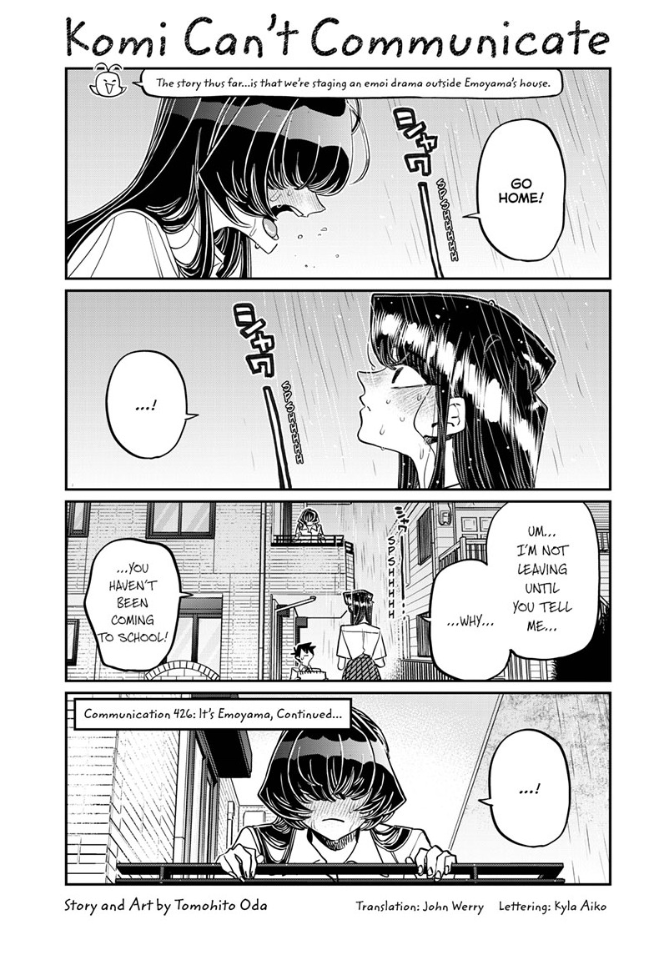 Komi Can't Communicate, Chapter 419 - Komi Can't Communicate Manga