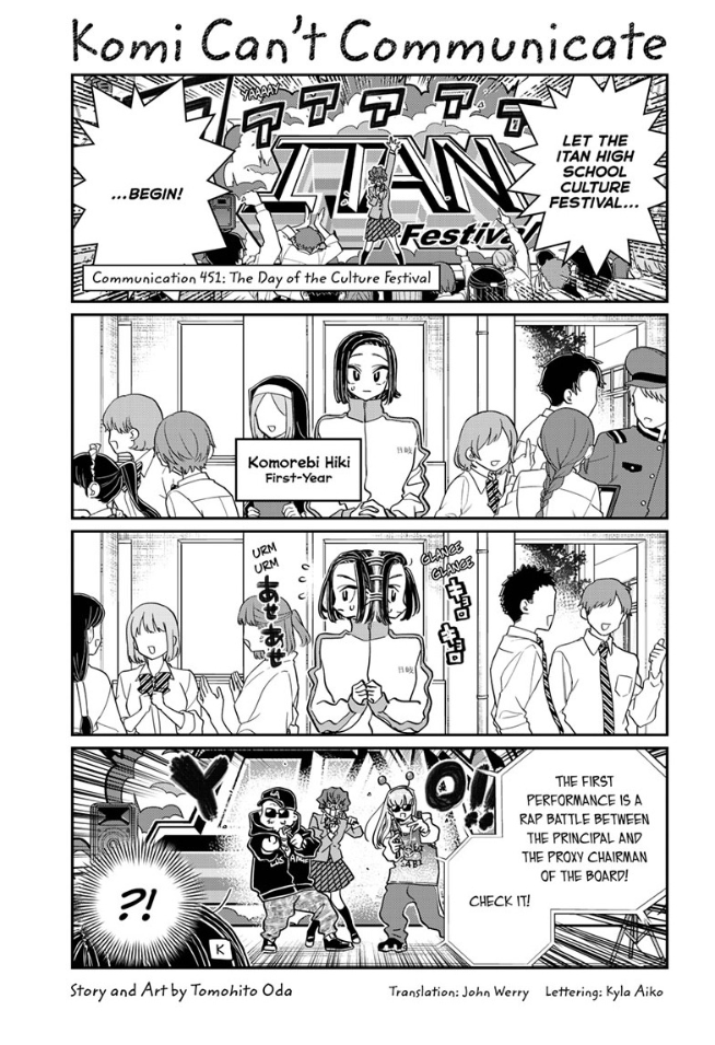 Chapter 451 | Komi-san wa Komyushou Desu Wiki | Fandom